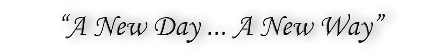 Motivational phrase with decorative style